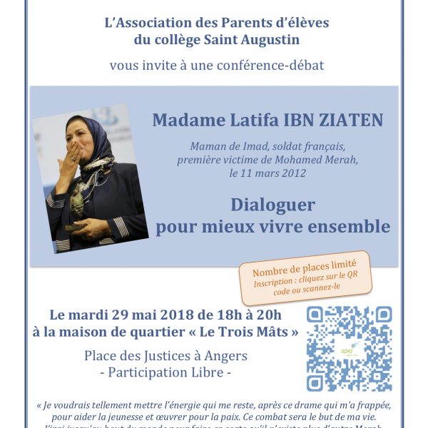 Conférence-débat avec Madame Latifa IBN ZIATEN l  Le Trois Mâts