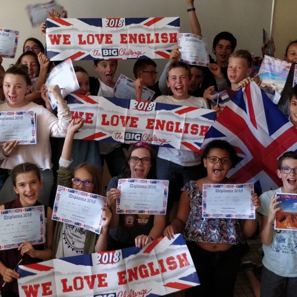We love English !