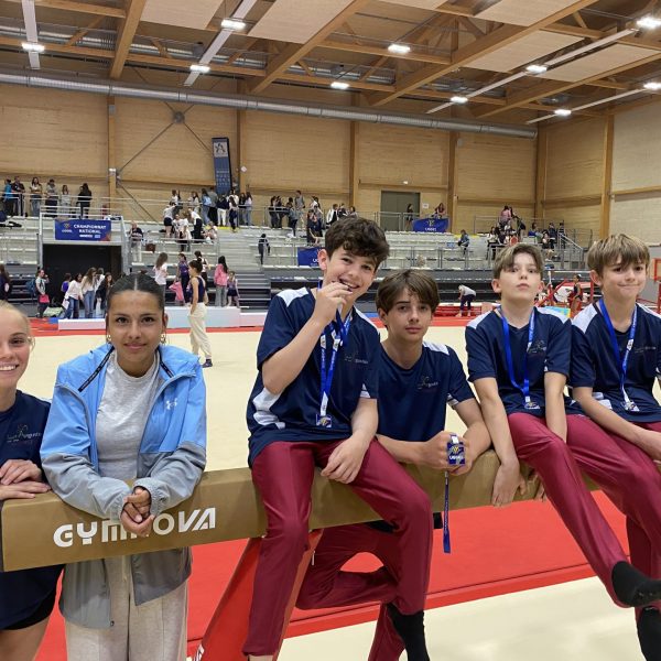 Luca Matelot , champion National de Gymnastique UGSEL